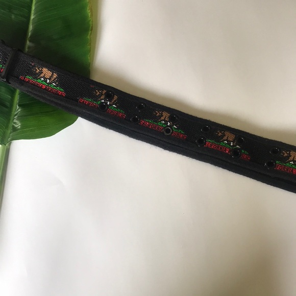 Men’s Black California Republic Belt - Picture 3 of 4